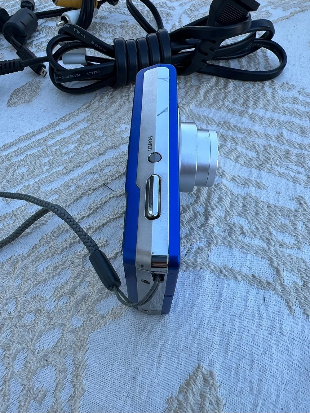 Olympus 8.0 Megapixel FE-360 Camera with accessories.